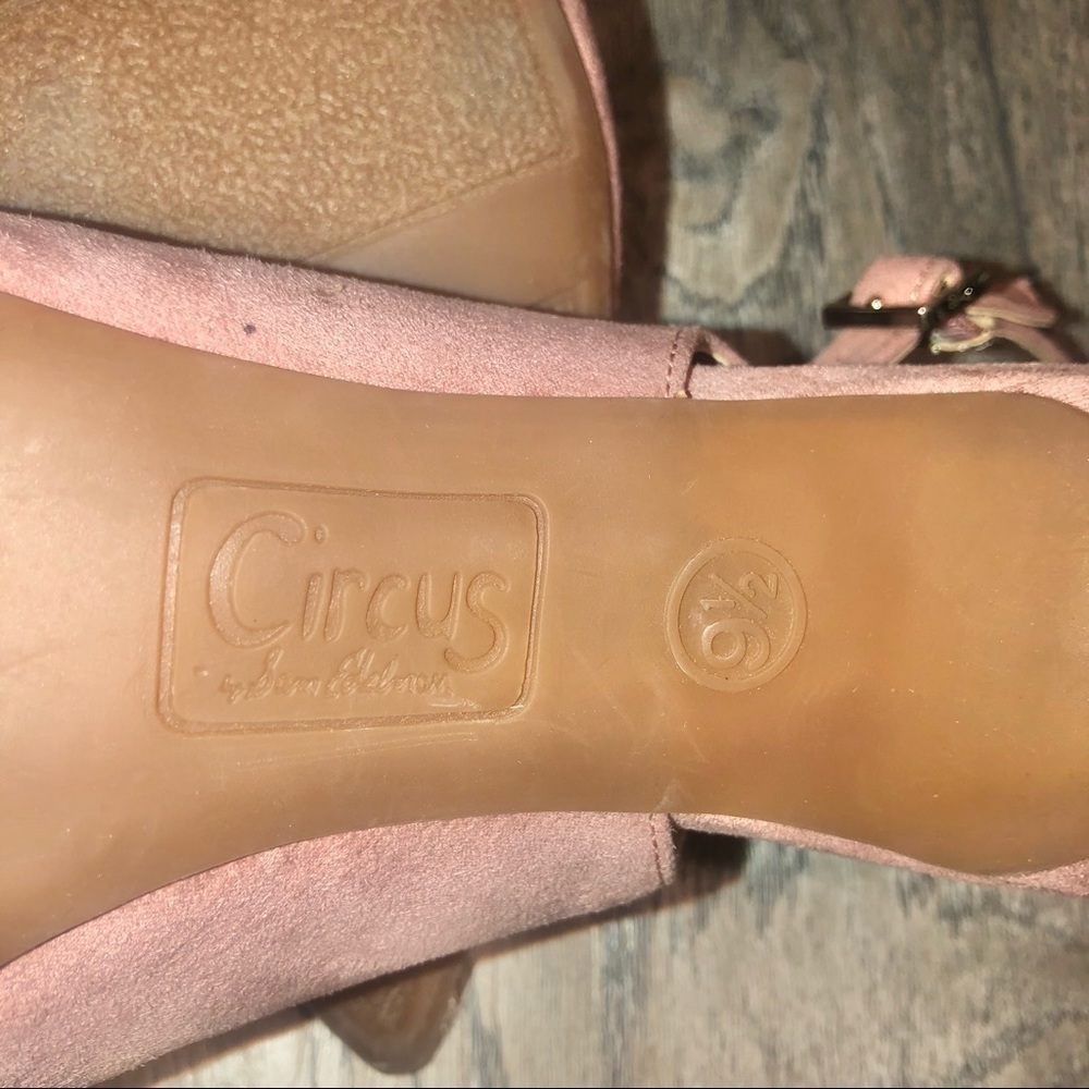 NWOB Circus by Sam Edelman Manuela Pink Suede Heel - Picture 8 of 13